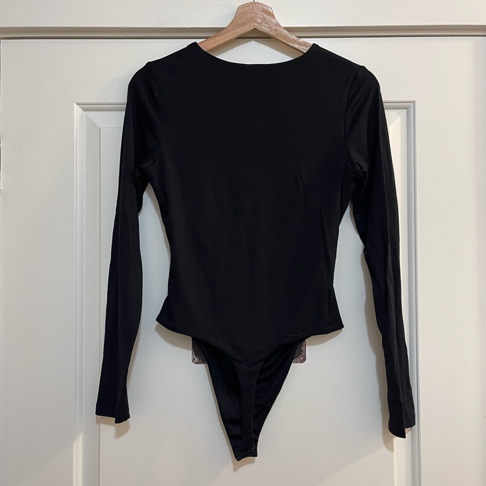 Susana Monaco Revolve Drawstring Front Bodysuit - image 5